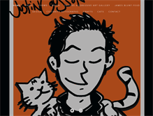 Tablet Screenshot of justincousson.com